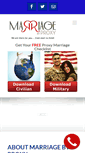 Mobile Screenshot of marriagebyproxy.com